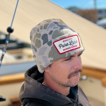 Blue Hour Camo Beanie